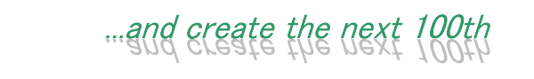 ...and create the next 100th